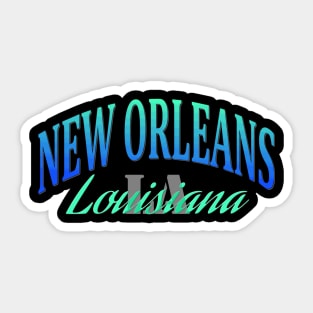 City Pride: New Orleans, Louisiana Sticker